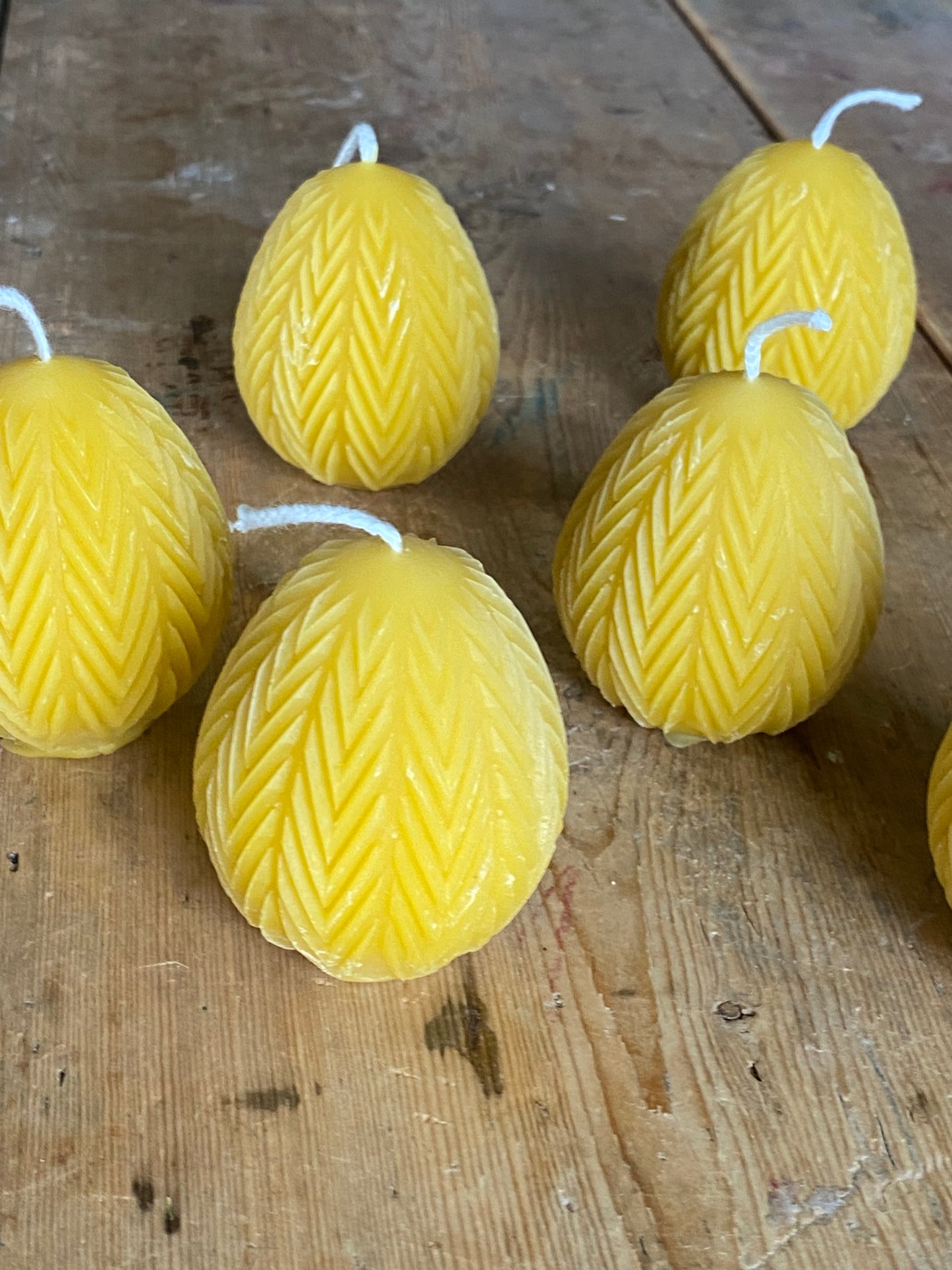 Påske egg bivokslys